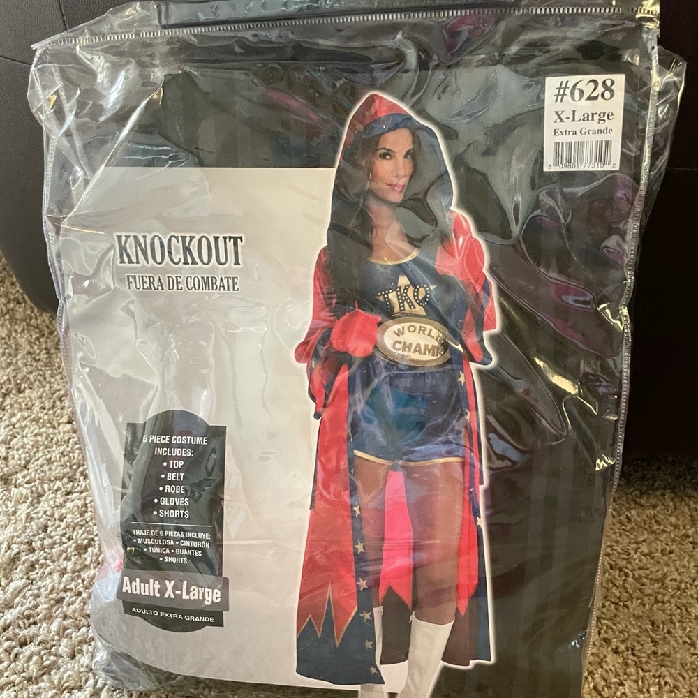 Female Boxer Halloween Costume